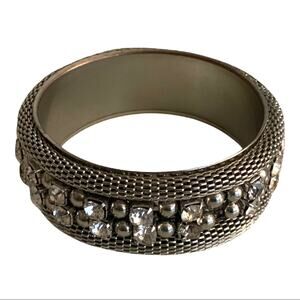 Silver Rhinestone Bracelet